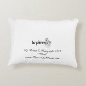 Whimsical Portrait アクセントクッション (裏面)