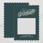  whimsical Praise卒業のお知らせ 招待状 (正面/裏面)