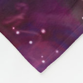 Whimsical Rabbit 'Glamour Bunny' Personalized フリースブランケット (角)