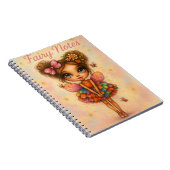 Whimsical Rainbow Fairy Notes Journal ノートブック (右側)