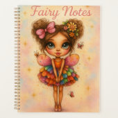 Whimsical Rainbow Fairy Notes Planner プランナー手帳 (正面)