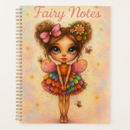 Whimsical Rainbow Fairy Notes Planner プランナー手帳