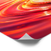 Whimsical Rainbow Forest Splash ポスター (角)