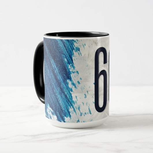 Whimsical Red Book Character Ignorance Is Banned  マグカップ (正面左)