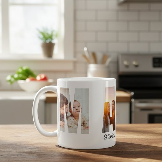 Whimsical Retro Mama Mug - Aesthetic Mother's Day  コーヒーマグカップ
