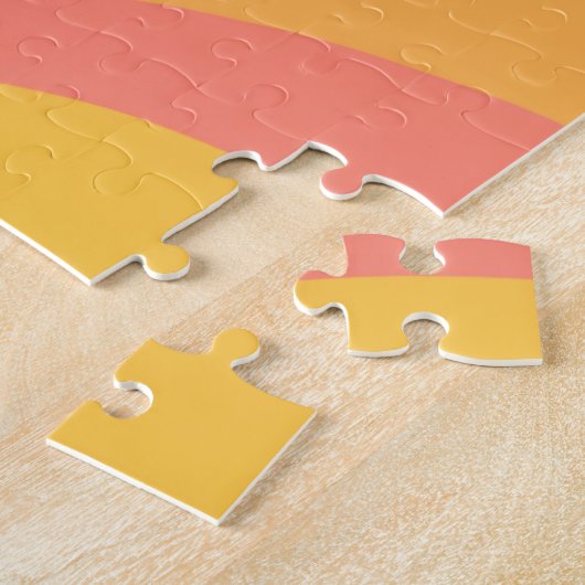 Whimsical Retro Sunshine Infant ジグソーパズル (側面)