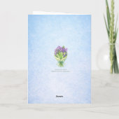 Whimsical Robot Birthday Card カード (裏面)