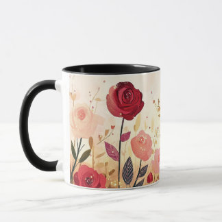 Whimsical roses garden  マグカップ