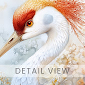 Whimsical Sandhill Crane Art キャンバスプリント