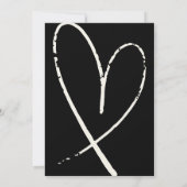 Whimsical Save The Date Champagne Cheers  招待状 (裏面)