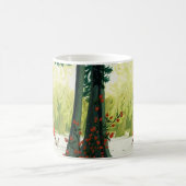 Whimsical Serenity Artistic Coffee Mug by Kind Ons コーヒーマグカップ (中央)