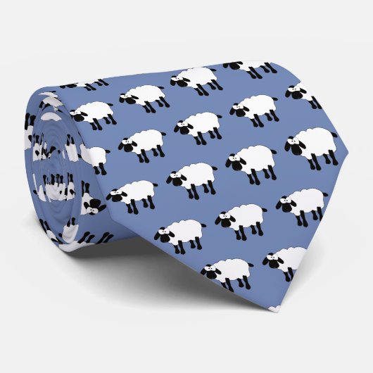 Whimsical Sheep Neck Tie ネクタイ (ロール)