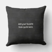 Whimsical Sheep Reading a Book クッション (裏面)