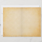 Whimsical Shy Girl Vintage Junk Journal Page (裏面)