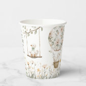 Whimsical Silly Goose Baby Shower 紙コップ (左)