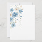 Whimsical Silly Goose Baby Shower Invitation 招待状 (裏面)