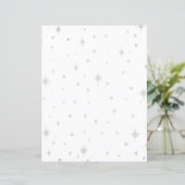 Whimsical Silver Star Junk Journal Paper  (スタンド正面)