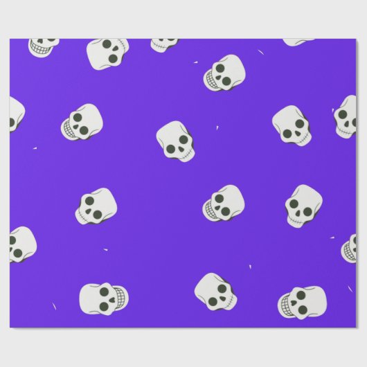 Whimsical Skeletons, Halloween Skeletons, Skeleton ラッピングペーパー (フラット)
