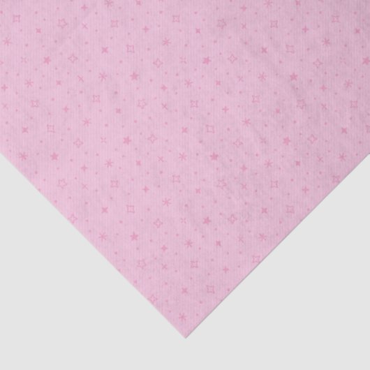 Whimsical Snowflakes in Pastel Pink Pattern 薄葉紙 (詳細)