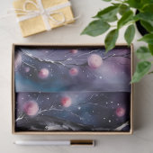 Whimsical Snowman | Pastel Winter Christmas 薄葉紙 (ギフト)