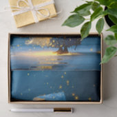 Whimsical Snowman Spirit In Cloak DX3L Decoupage 薄葉紙 (ギフト)