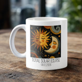 Whimsical Solar Eclipse コーヒーマグカップ