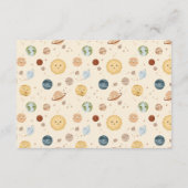 Whimsical Space Nursery Diapper Raffle エンクロージャーカード (裏面)