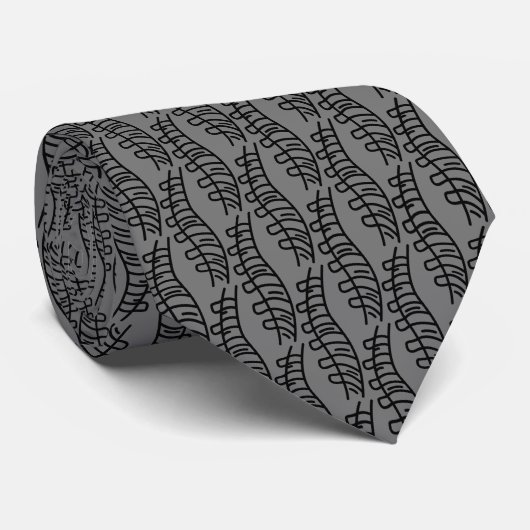Whimsical Spine Logo Neck Tie for Chiropractors ネクタイ (ロール)