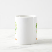 Whimsical Spring Cross Mug - Custom Easter Design コーヒーマグカップ (中央)