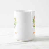 Whimsical Spring Cross Mug - Custom Easter Design コーヒーマグカップ (中央)