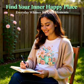 Whimsical Spring Mouse Shirt | Cute Garden Animal トライブレンドＴシャツ