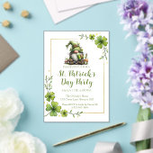 Whimsical St. Patrick’s Day Celebration Invite  アクリル招待状 (インサイチュ (ウェディング))