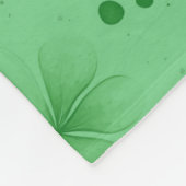 Whimsical St. Patrick’s Day Characters  フリースブランケット (角)