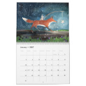 Whimsical Storybook Art Calendar by Andrea Doss カレンダー (1月 2027)