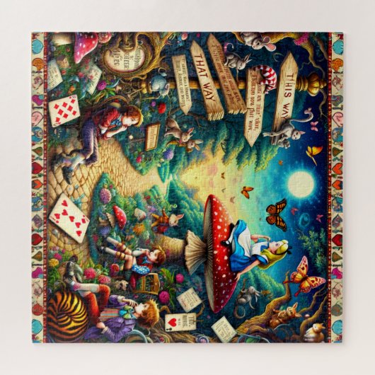 Whimsical Storybook Path of Choices ジグソーパズル (横)