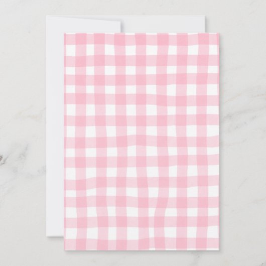 Whimsical Stripes Easter Brunch and Egg Hunt invit 招待状 (裏面)
