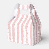 Whimsical Stripes Handwritten Painted Wedding フェイバーボックス (裏面サイド)