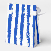 Whimsical Stripes Handwritten Painted Wedding フェイバーボックス (裏面サイド)