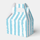 Whimsical Stripes Handwritten Painted Wedding  フェイバーボックス (裏面サイド)