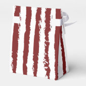 Whimsical Stripes Handwritten Painted Wedding フェイバーボックス (裏面サイド)