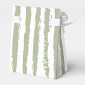 Whimsical Stripes Handwritten Painted Wedding  フェイバーボックス (裏面サイド)