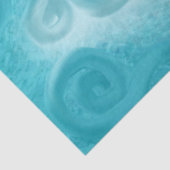 Whimsical Swirly Sky Blue Pattern Decoupage 薄葉紙 (詳細)