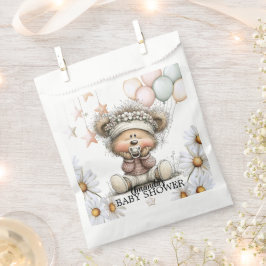 Whimsical Teddy Bear Baby Shower  フェイバーバッグ