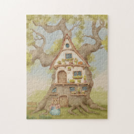 Whimsical Treehouse Storybook ジグソーパズル