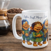 Whimsical Troll Coffee Gift for Cozy Mornings コーヒーマグカップ