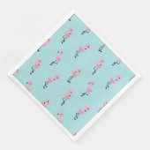 Whimsical tropical flamingos (コーナー)