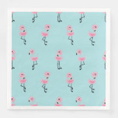 Whimsical tropical flamingos (正面)