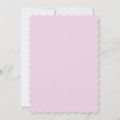 Whimsical Vine Birthday Invitation 招待状 (裏面)