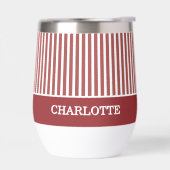 Whimsical Vino Before Vows Burgundy Bridal Shower (左面)