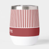 Whimsical Vino Before Vows Burgundy Bridal Shower (背面)